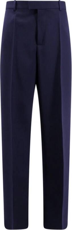 Bottega Veneta Trousers Blauw Dames