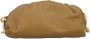 Bottega Veneta Vintage Beige Leren Bottega Veneta Ketting Clutch Beige Dames - Thumbnail 1