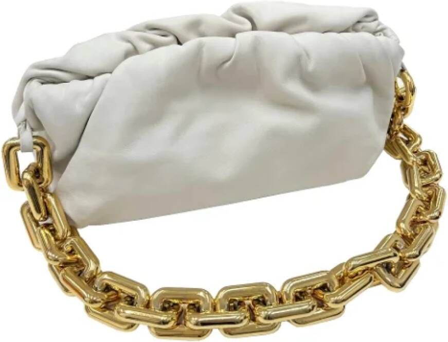 Bottega Veneta Vintage Pre-owned Fabric pouches White Dames