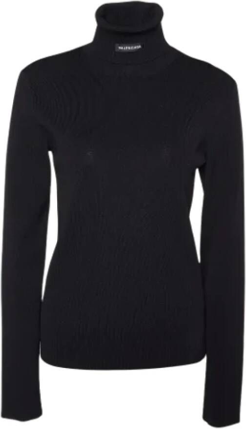 Bottega Veneta Vintage Pre-owned Knit outerwear Zwart Dames