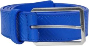 Bottega Veneta Vintage Pre-owned Leather belts Blauw Dames
