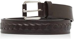 Bottega Veneta Vintage Pre-owned Leather belts Bruin Dames