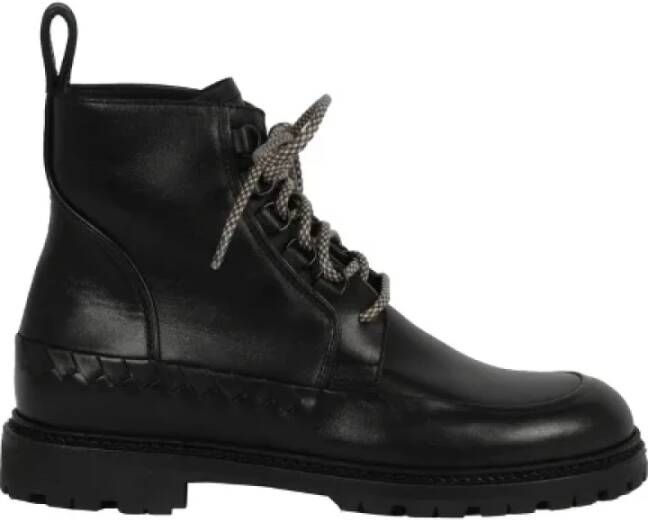 Bottega Veneta Vintage Pre-owned Leather boots Zwart Dames
