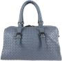 Bottega Veneta Vintage Pre-owned Leather handbags Blauw Dames - Thumbnail 1