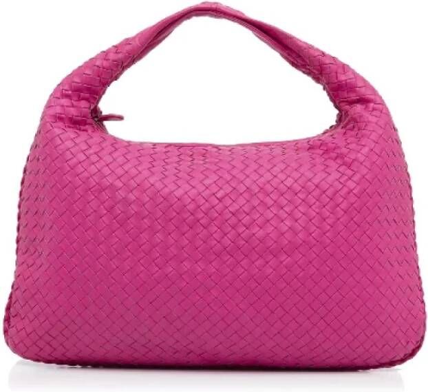 Bottega Veneta Vintage Pre-owned Leather handbags Roze Dames