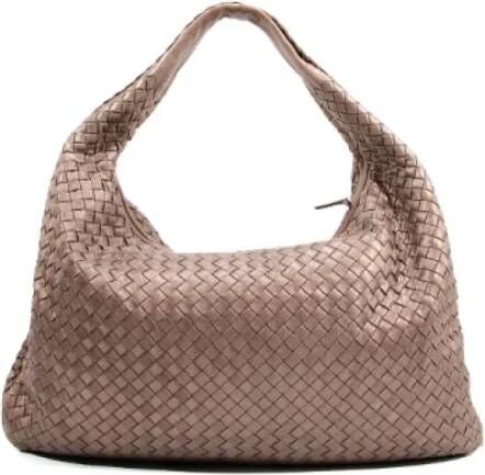 Bottega Veneta Vintage Pre-owned Leather handbags Roze Dames