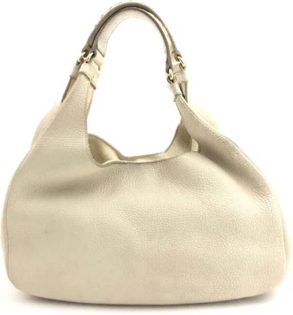 Bottega Veneta Vintage Pre-owned Leather handbags Wit Dames