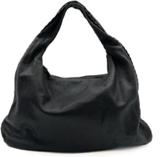 Bottega Veneta Vintage Pre-owned Leather handbags Zwart Dames