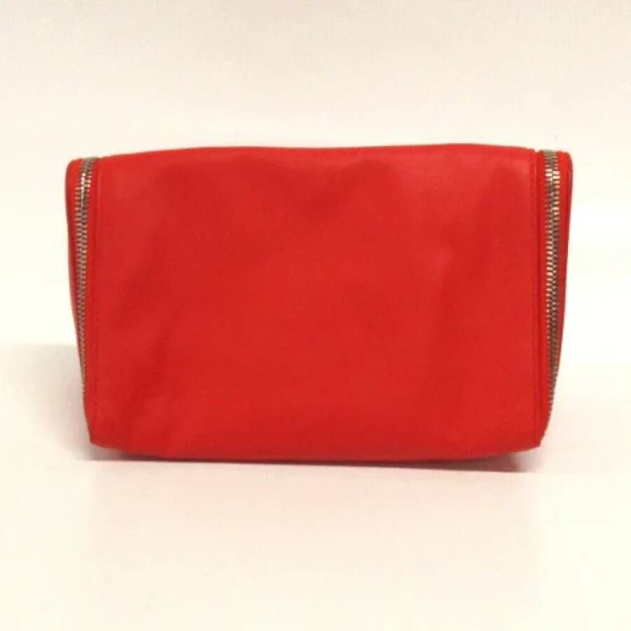 Bottega Veneta Vintage Pre-owned Leather pouches Rood Dames