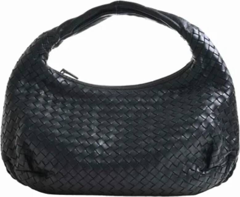 Bottega Veneta Vintage Pre-owned Leather shoulder-bags Zwart Dames