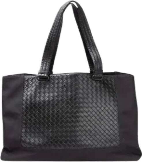 Bottega Veneta Vintage Pre-owned Leather totes Zwart Dames