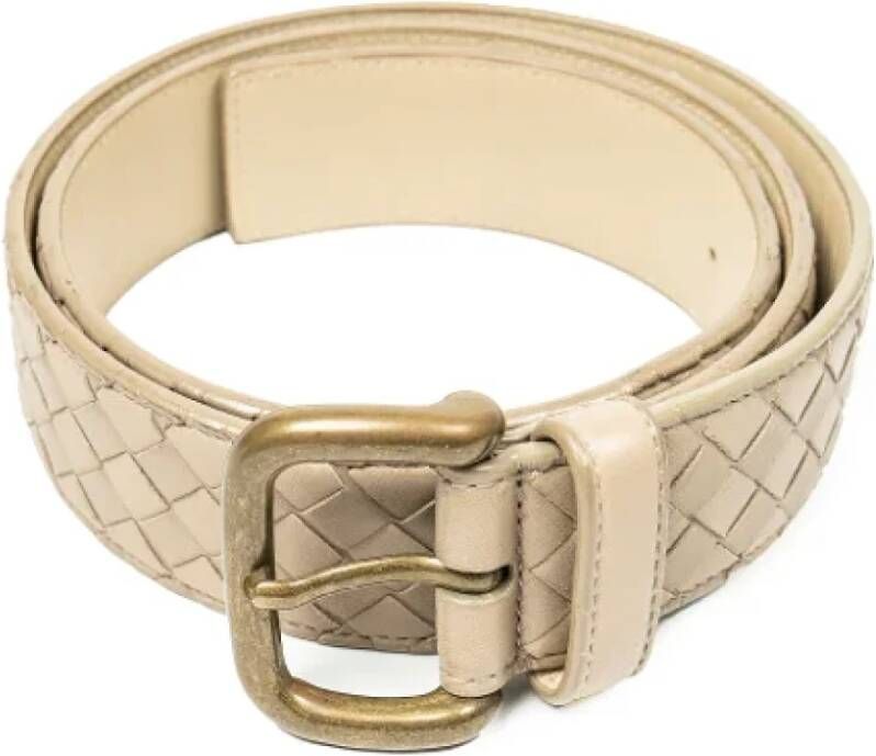 Bottega Veneta Vintage Pre-owned Other belts Beige Dames