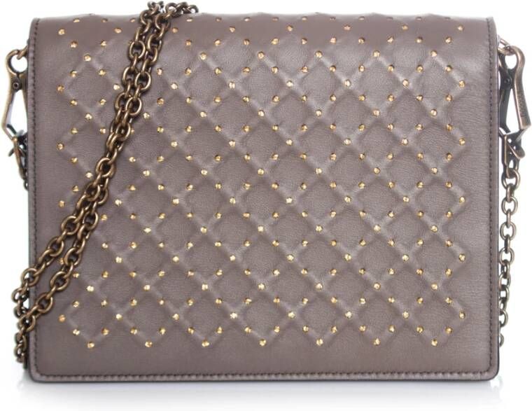 Bottega Veneta Vintage Tweedehands accessoire Bruin Dames