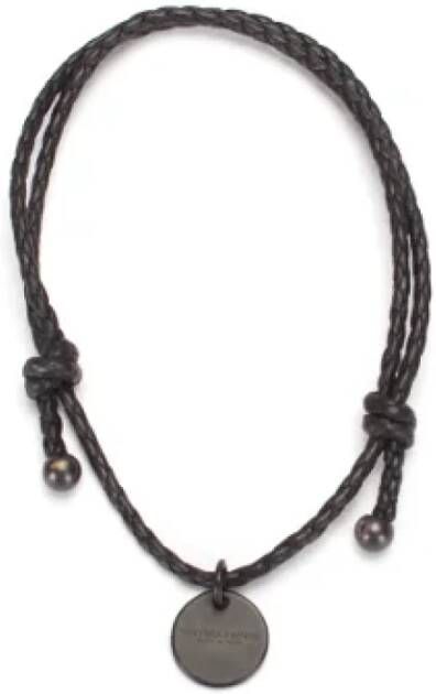 Bottega Veneta Vintage Tweedehands sieraden Zwart Dames