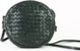 Bottega Veneta Vintage Tweedehands Zwarte Stoffen Crossbody Tas Zwart Dames - Thumbnail 1