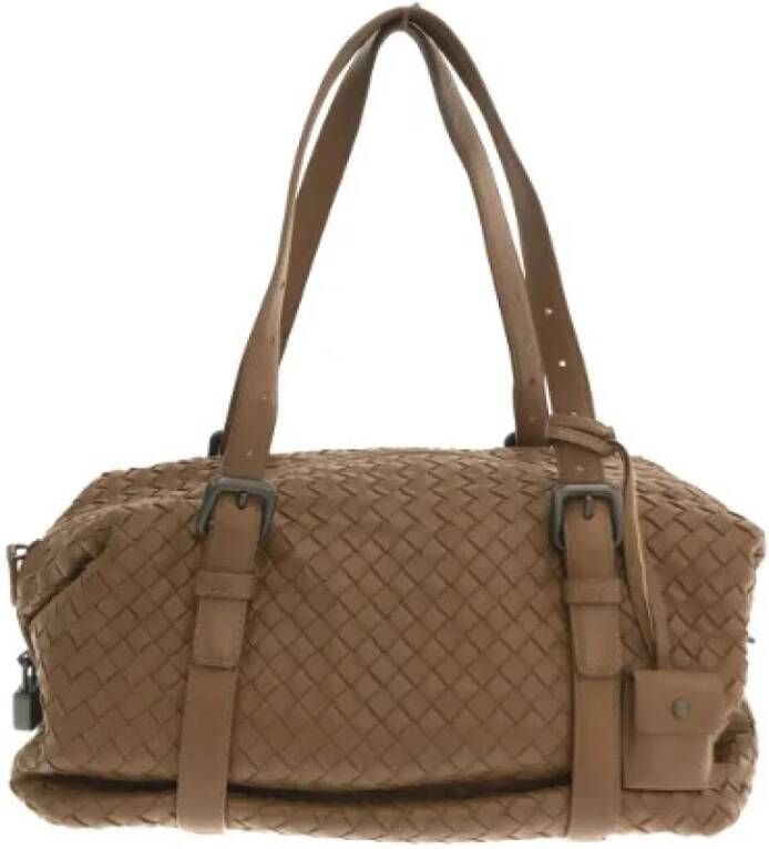 Bottega Veneta Vintage Voldoende handtassen Bruin Dames