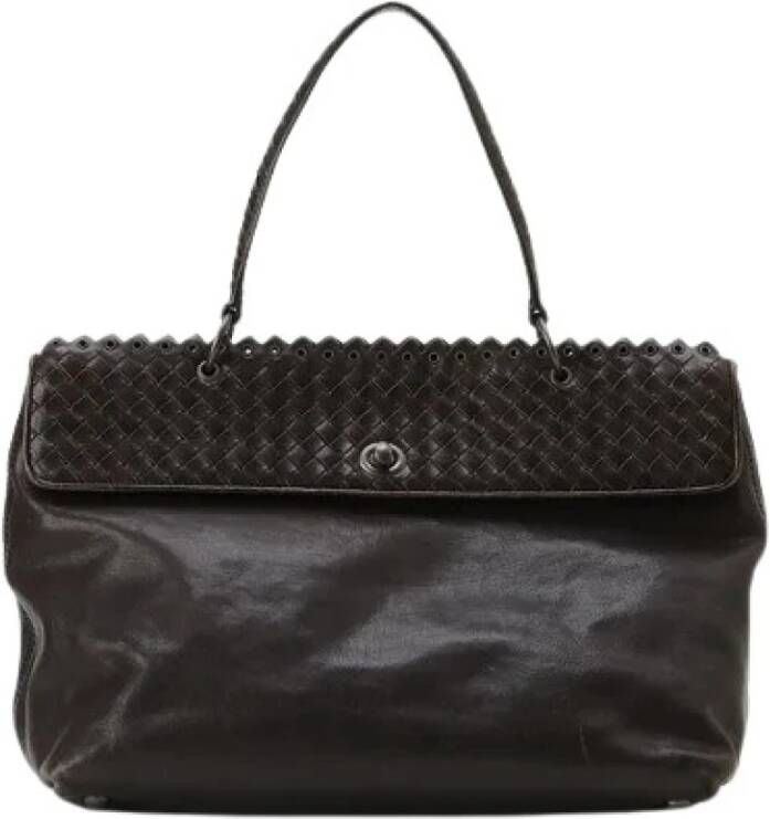 Bottega Veneta Vintage Voldoende handtassen Bruin Dames