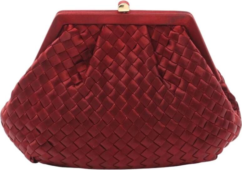 Bottega Veneta Vintage Voldoende klauwen Rood Dames
