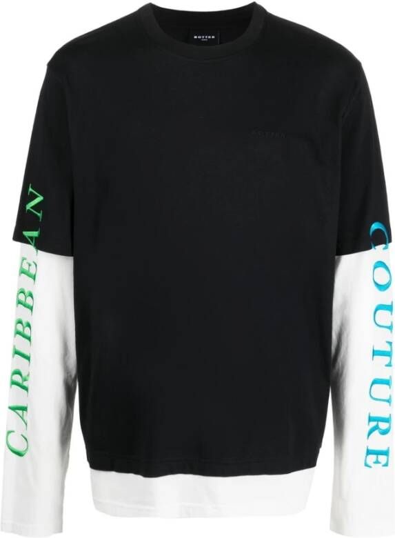 Botter Long Sleeve Tops Zwart Heren