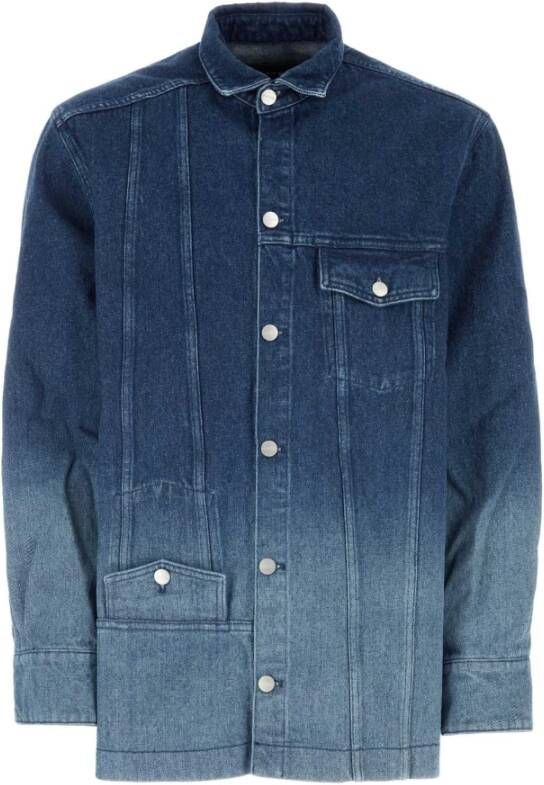 Botter Oversized Denim Shirt Blue Heren