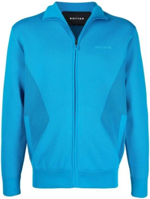 Botter Sweater met rits Blauw Heren