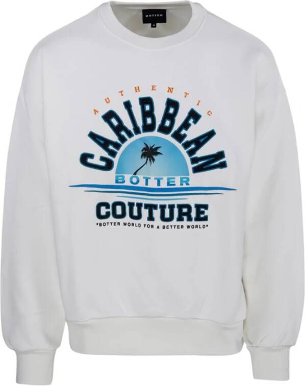 Botter Sweatshirt White Heren
