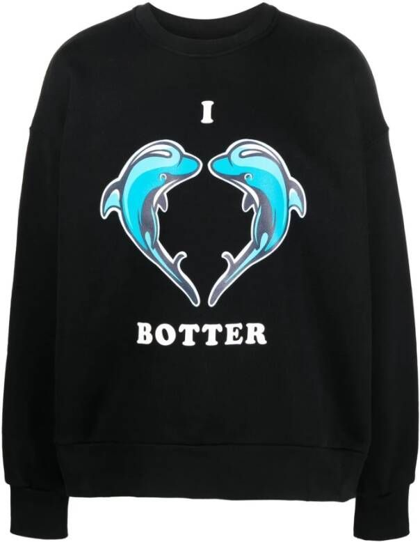 Botter Sweatshirt Zwart Heren