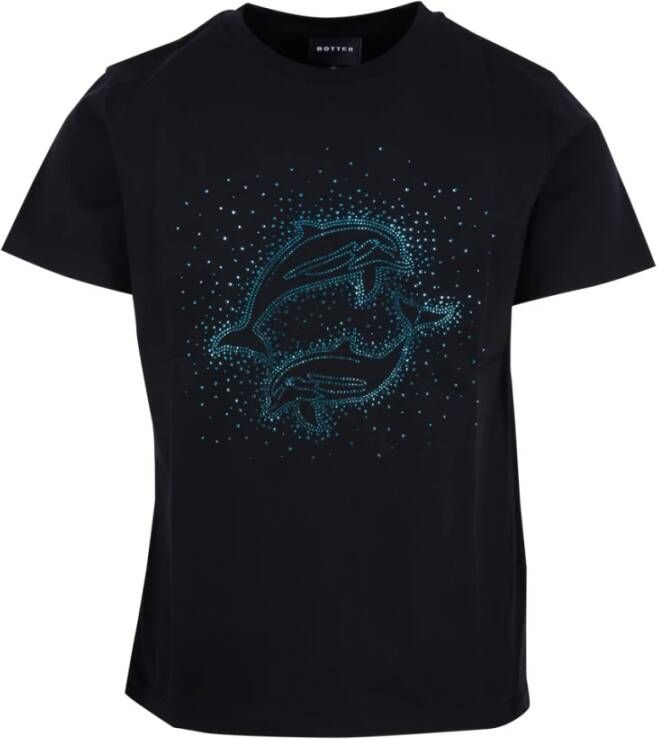 Botter T-Shirts Zwart Heren