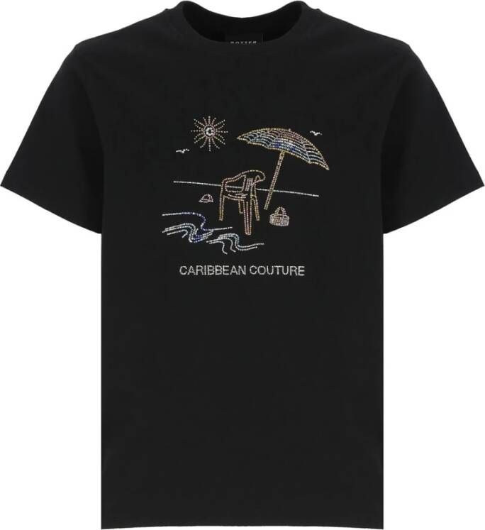 Botter T-Shirts Zwart Heren
