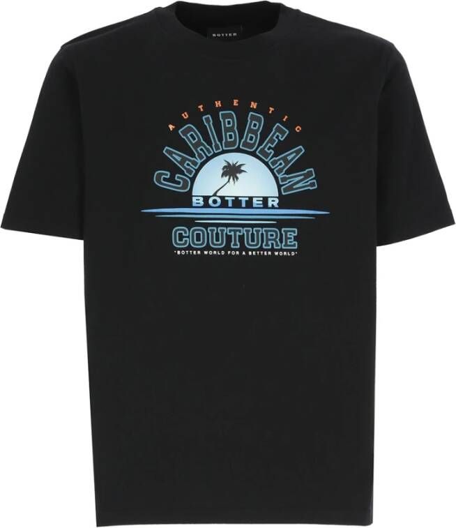 Botter T-Shirts Zwart Heren