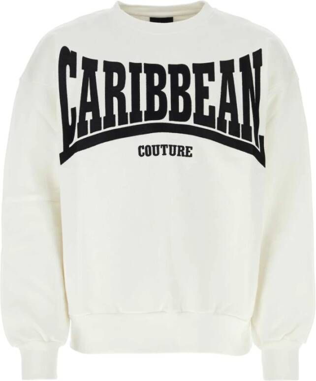 Botter Witte katoenen sweatshirt Klassieke stijl White Heren