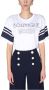 Boutique Moschino ailor stemming t-shirt White Dames - Thumbnail 1
