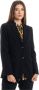 Boutique Moschino Blazer met enkele rij knopen Zwart - Thumbnail 2