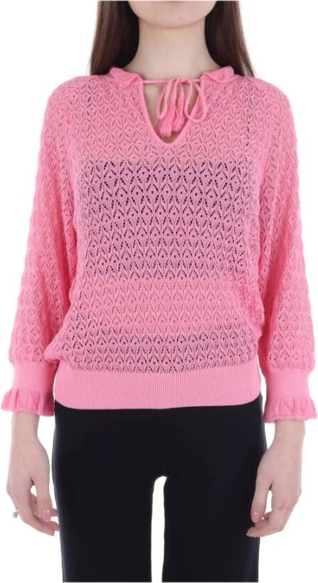 Boutique Moschino Blouses & Shirts Roze Dames
