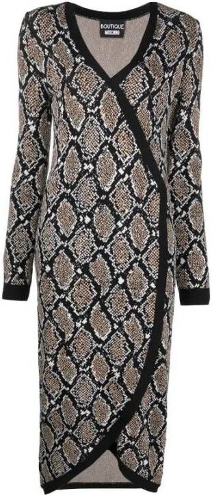 Boutique Moschino Knitted Dresses Grijs Dames