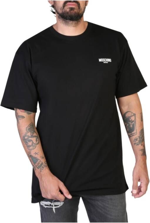 Moschino Upgrade je Garderobe met deze Stijlvolle T-Shirt Black Heren