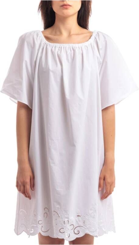 Boutique Moschino Short Dresses White Dames