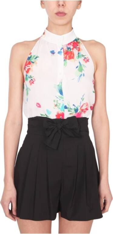 Boutique Moschino Sleeveless Tops Wit Dames