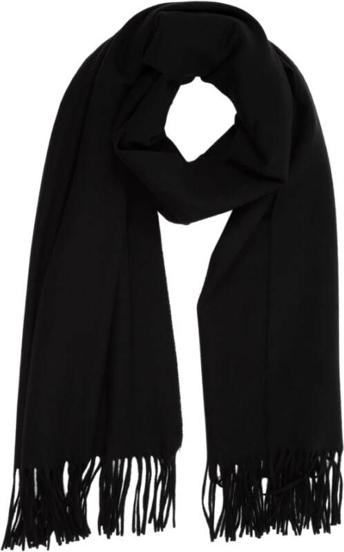 Boutique Moschino Wollen sjaal Zwart Dames