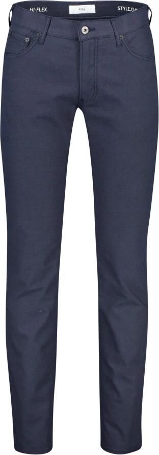 BRAX Regular fit stoffen broek met structuurmotief model 'Chuck'