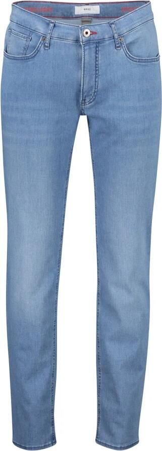 BRAX Straight fit jeans met labelpatch model 'CHUCK'