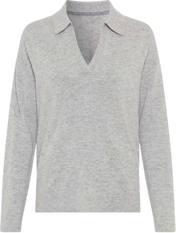 BRAX Gebreide pullover met labeldetail model 'LILLIAN'