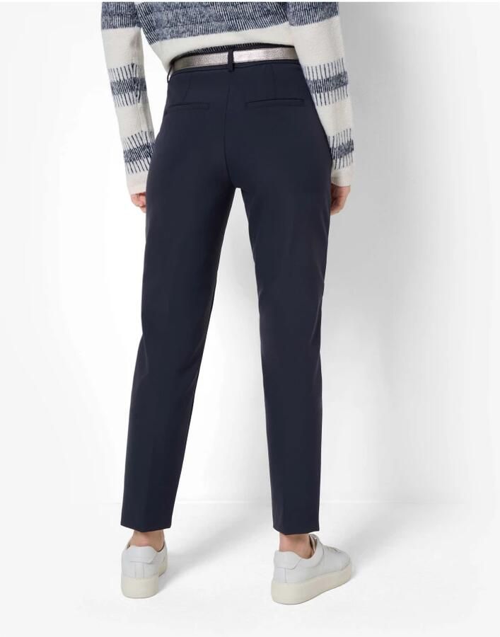 BRAX Maron S Dames Chino Broek Blue Dames - Foto 3