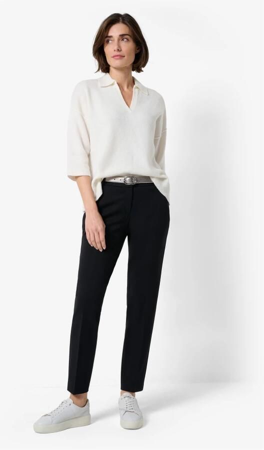 BRAX Regular fit stoffen broek met kort model 'STYLE.MARON' - Foto 3