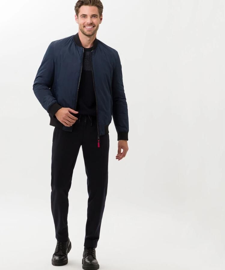 BRAX Regular fit stoffen broek met tunnelkoord model 'PHIL-K' - Foto 2