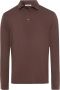 BRAX Longsleeve Polo Pirlo Bruin - Thumbnail 1