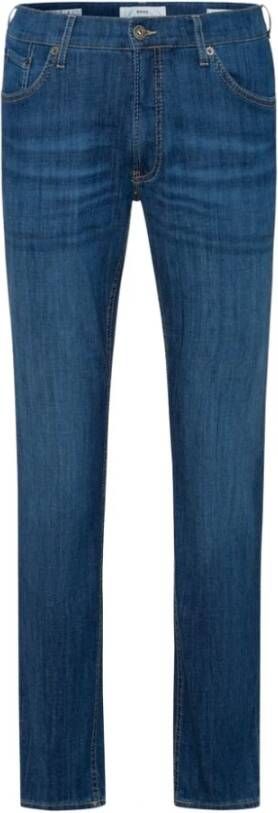 BRAX Slim-fit Jeans Blauw Heren