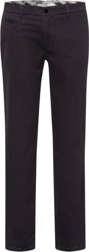 BRAX Slim-fit Trousers Zwart Heren