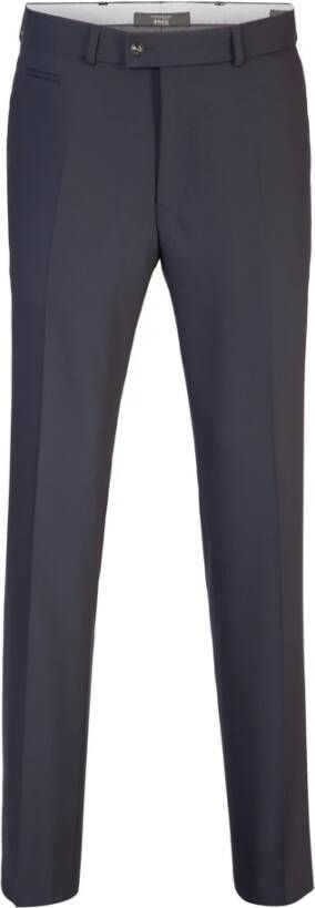 BRAX Suit Trousers Blauw Heren