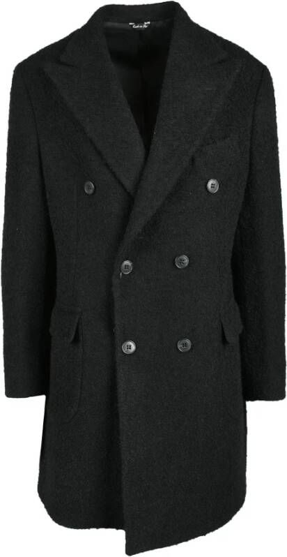 Brian Dales Coats Black Heren
